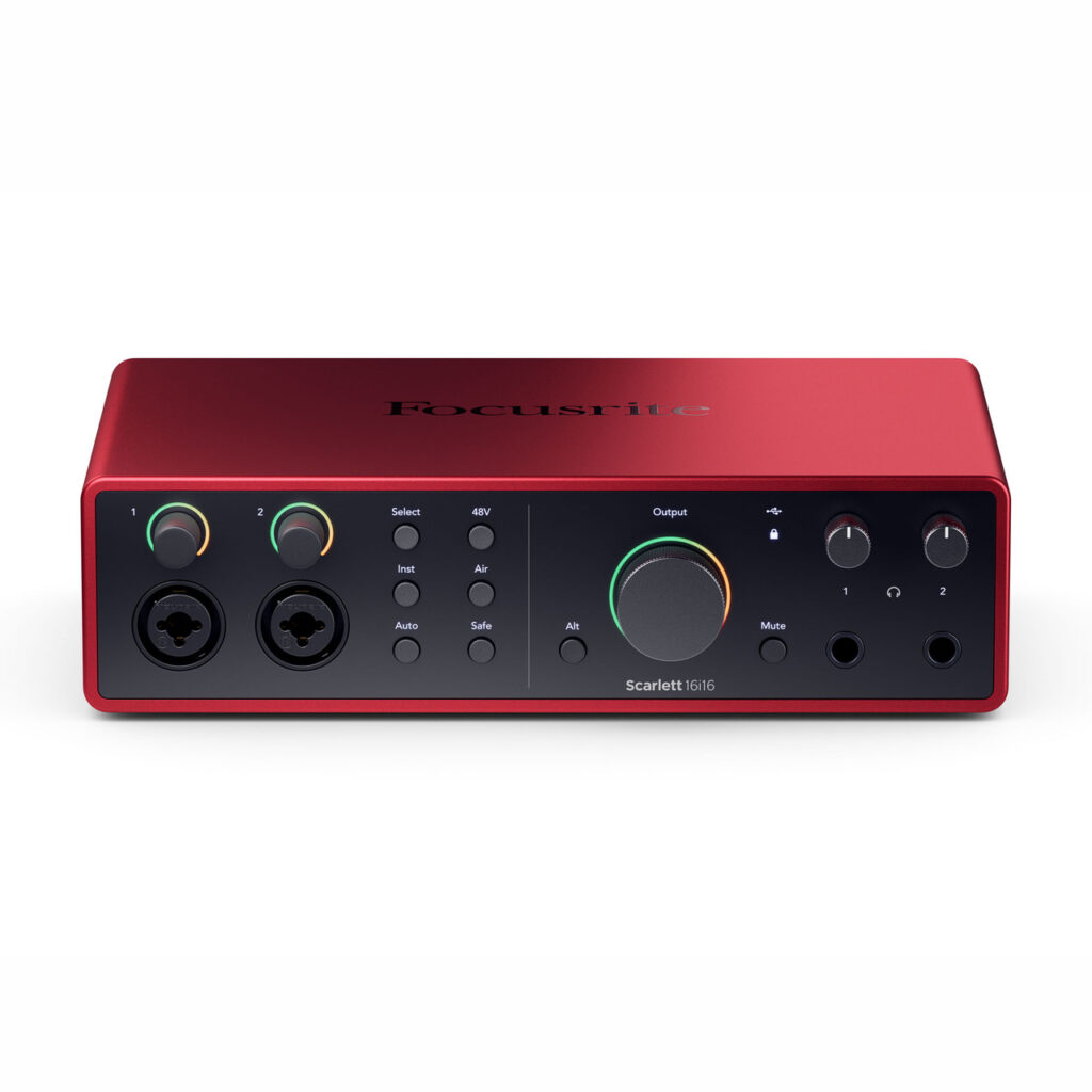 Focusrite Scarlett 2i2 4th Gen USB
