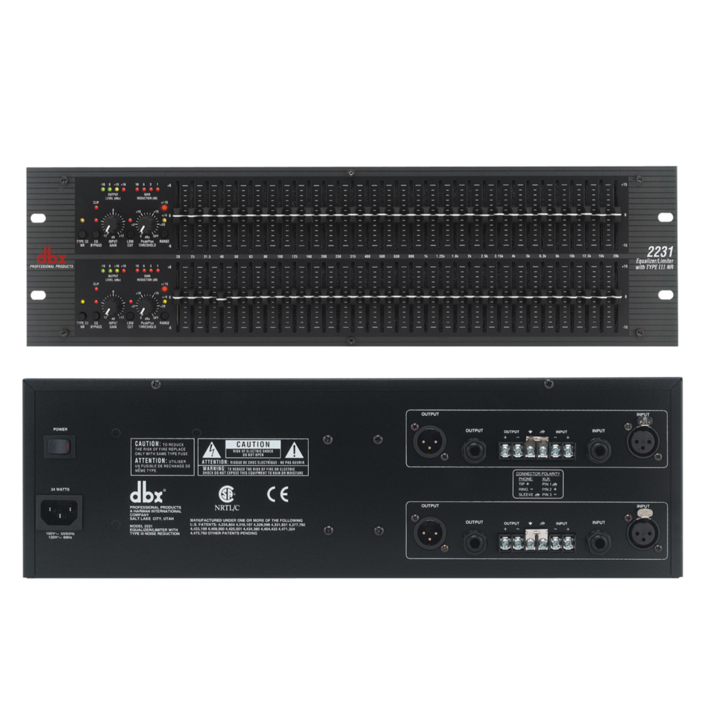 2231 Graphic Equalizer/Limiter with Type III™
