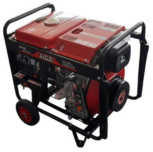 Heavy commercial 6.5kva aico diesel welder generator