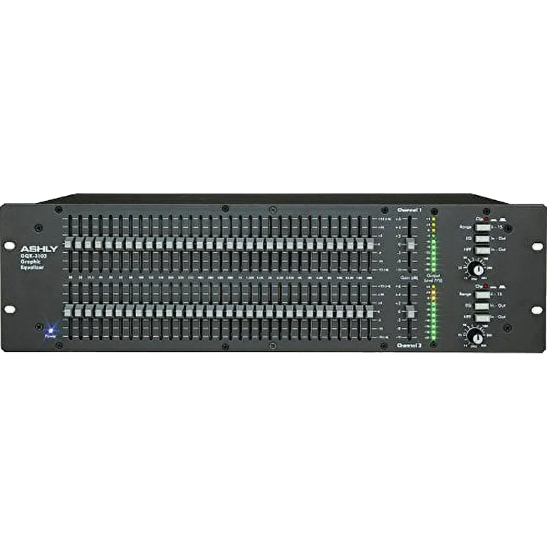 Ashly GQX-3102 2 Channel 1/3 Octave