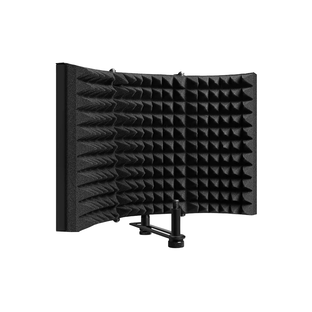 3 Panel Microphone Isolation Shield Studio