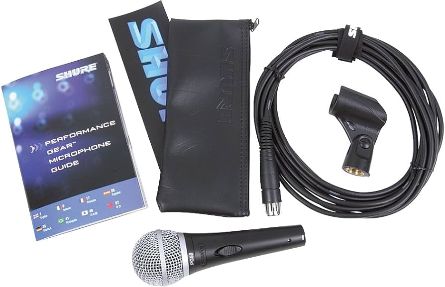 Shure PG58 Dynamic Vocal Microphone