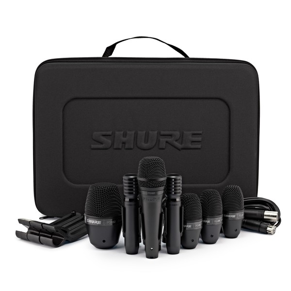 Shure PGA DRUMKIT 7 Drum Microphone Kit, 7 Piece