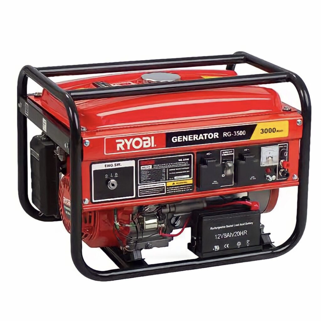 GENERATOR MAX 3.5KVA CONS 3KVA 4-STROKE WITH KEY START RG-3500