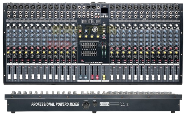 Smx-2400 professional large stage engineering performance with USB 24 channel mixer