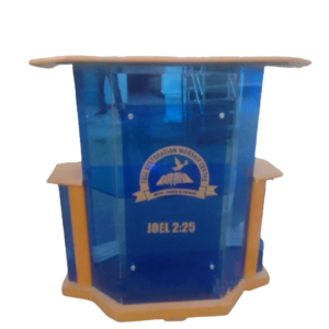 Glass-wooden Podium